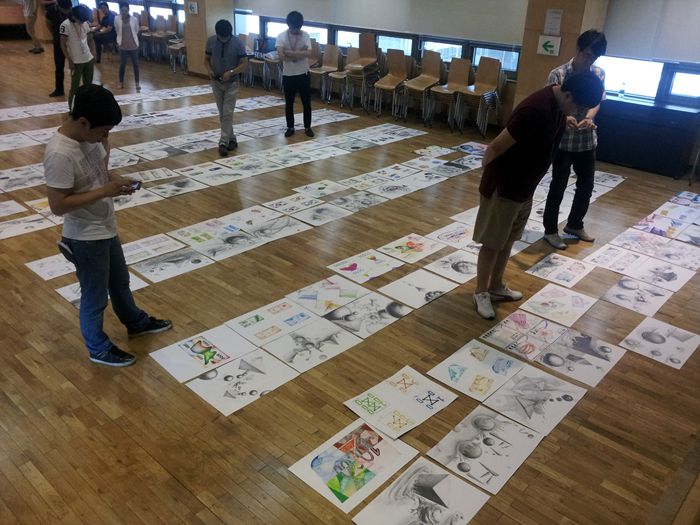 교수평가및 전국연합시험,강사품평회